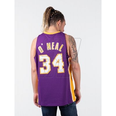 9. Mitchell & Ness Los Angeles Lakers NBA Swingman Jersey Lakers 99-00 Shaquille O`Neal SMJYGS18447-LALPURP99SON