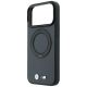 6. BMW Kevlar Ring Stand 360 MagSafe Case for iPhone 18 Pro Max / 17 Pro Max - Dark Gray