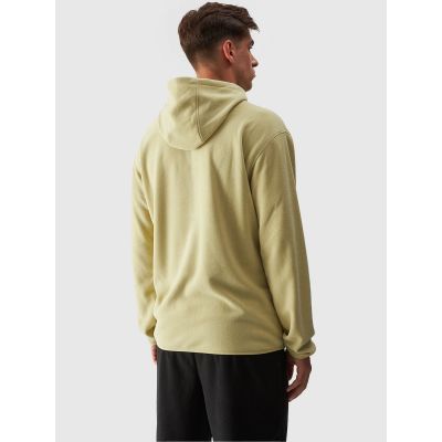 2. Men's oversize hooded fleece 4F 4FWAW24TFLEM252-44S