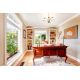 2. Classic chandelier Activejet RITA hanging ceiling lamp Patina triple 3xE27 for the living room