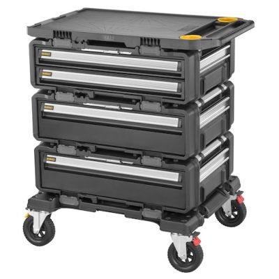 5. DeWALT DWST08510-1 Tool Box Aluminum, Plastic Black, Stainless Steel, Yellow
