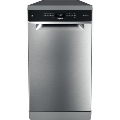 2. Freestanding dishwasher WHIRLPOOL WSFO3T223PCX 10 sets.