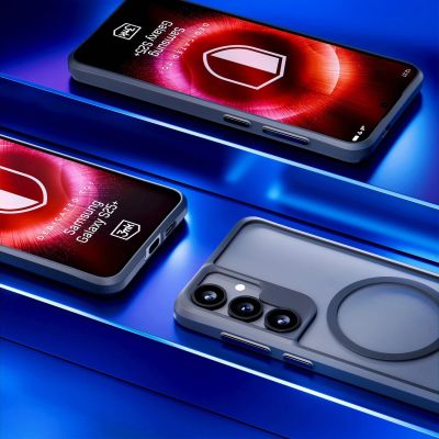 6. 3mk Satin Armor MagCase for Samsung Galaxy S25+ - Transparent