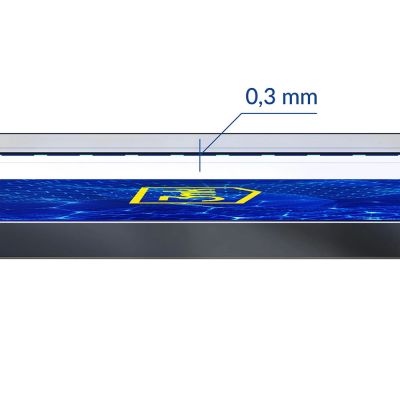 9. 9H 3mk HardGlass Max Lite™ Glass for Samsung Galaxy S24+