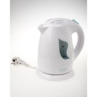 2. Electric kettle Adler AD 08w (900W 1l; white)