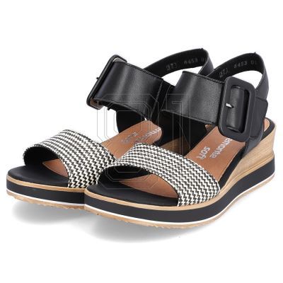 13. Leather wedge sandals Remonte W RKR646