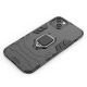 12. Ring Armor case for iPhone 14 Plus armored cover magnetic holder ring black