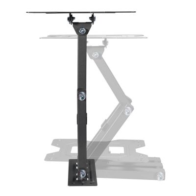4. MACLEAN TV OR MONITOR MOUNT, UNIVERSAL, MAX VESA 200X200, 23-43", 30KG, BLACK MC-700N