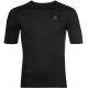 2. Odlo BL TOP crew neck s/s ACTIVE WARM ECO men's t-shirt size M Black