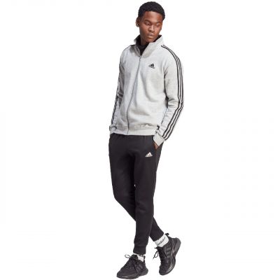 4. adidas Basic 3-Stripes Fleece M IA3073 tracksuit