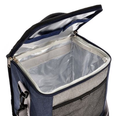 9. Meteor Frigid Thermal Bag 12.5L Navy/Gray