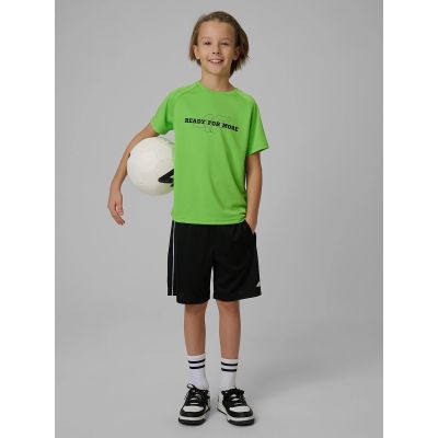 9. Boy's quick-drying sports T-shirt 4F 4FJRSS26TFTSM2391-45S
