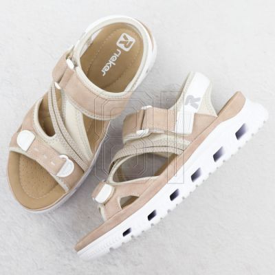 6. Rieker W 64064-31 RKR805 Sandals
