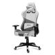 25. Huzaro Force 6.2 White Mesh Gaming Chair