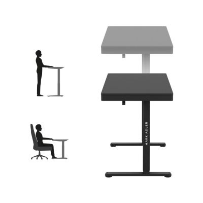 6. MA-Leader 8.2 Black Electric Desk