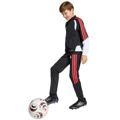 8. adidas Tiro 26 Competition Training Kids' Sweatshirt Black, White, and Red KC3791