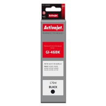 Activejet AC-G46BK Ink Bottle (Canon GI-46BK replacement; Supreme; 170 ml; black)