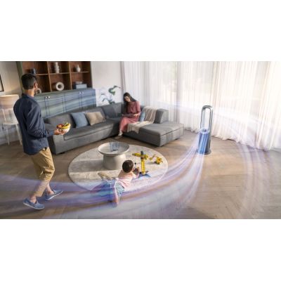 7. Philips Air Performer 8000 AMF870/15 3-in-1 air purifier with fan and heating function