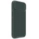 3. Nillkin Textured S Case iPhone 14 Plus armored cover with camera cover green