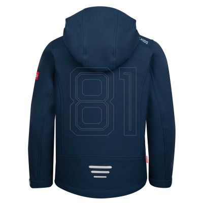 2. Trollkids Kids Trollfjord Jacket Jr 161-132 softshell jacket