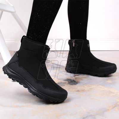 4. DK Jr DK58A waterproof insulated snow boots, black