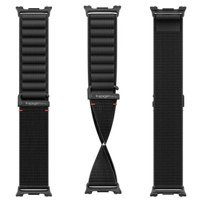 4. Spigen WBF1 Strap for Samsung Galaxy Watch 40/44/46 mm - Black