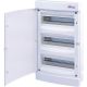 Plastic distribution board PT 36M 3x 12M N+PE IP40 IK07 460x273x68 full door white DIDO