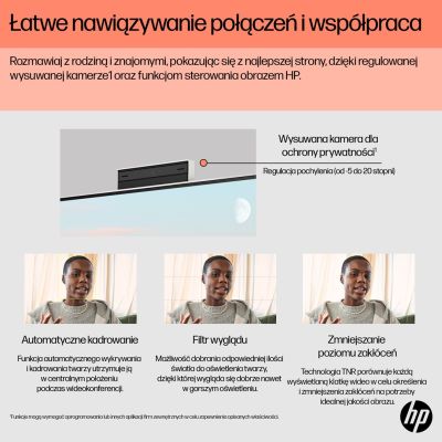 12. HP AiO 24-cr0334nw Ryzen 7 7730U 23.8"FHD IPS 250nits AG 16GB DDR4 3200 SSD512 Radeon Vega 8 LAN Cam1080p+IR NoOS Shell White 2Y