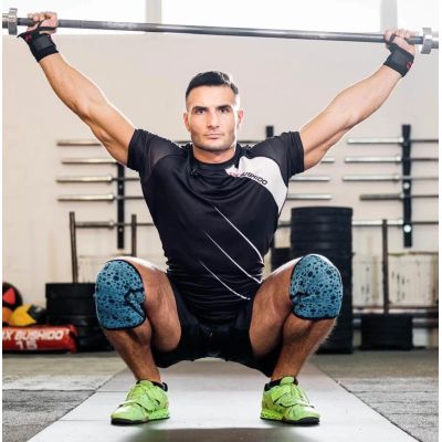 9. Elastic Wrist Supports/Grips | Black/Red