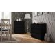 3. M4 MALWA CHEST OF DRAWERS 4 DRAWERS BLACK