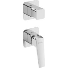 Concealed shower tap with shower diverter