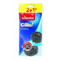 Vileda Glitzi Spiral steel scourer 3 pcs.