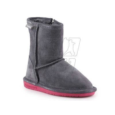 7. BearPaw Emma Toddler Zipper Jr 608TZ-903 Charcoal Pomberry winter shoes