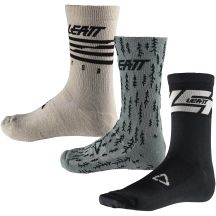 LEATT Socks MTB Cycling Socks (3 pairs) S/M
