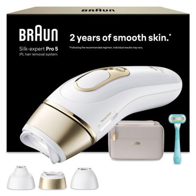 2. Braun Silk-expert 80851324 Intense Pulsed Light (IPL) Hair Removal White, Yellow