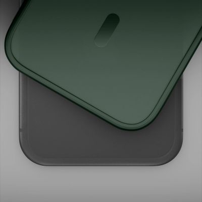 7. 3mk Smoke MagCase for iPhone Air - Green
