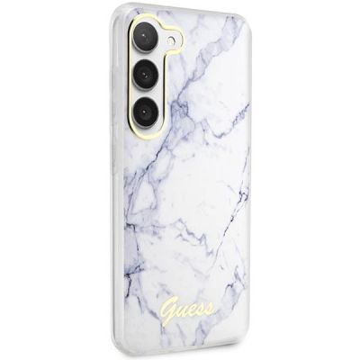 4. Guess GUHCS23MPCUMAH S23+ S916 white/white hardcase Marble
