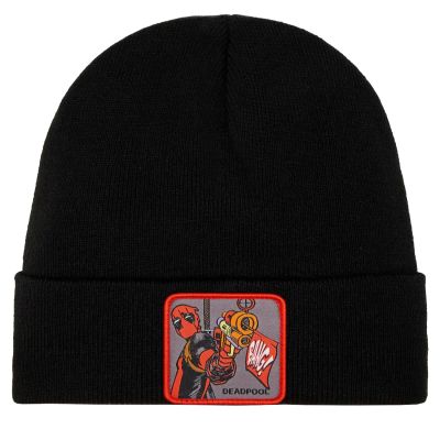 Capslab Marvel Deadpool Hat CL-MAR-1-BON1-BAN1 Black One size