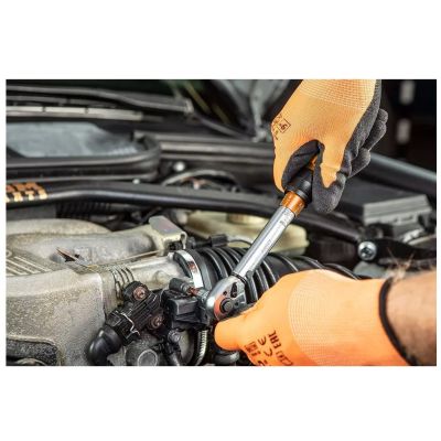 7. Neo Tools 1/4" Reversible Torque Wrench, 5-25NM, 21-piece set