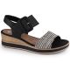 12. Leather wedge sandals Remonte W RKR646