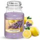 2. Large Candle LEMON LAVENDER YANKEE