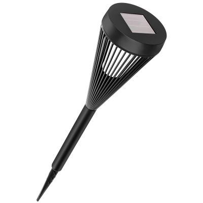 9. 2-in-1 SOLAR TORCH LAMP FLAME EFFECT 12 LED