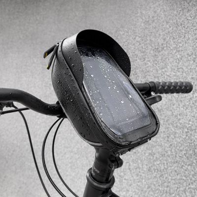 18. Wozinsky Bike Handlebar Bag with Phone Case 1L Black (WBB16BK)