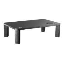 ERGOOFFICE MONITOR TABLE STAND WITH QI CHARGER ER-415