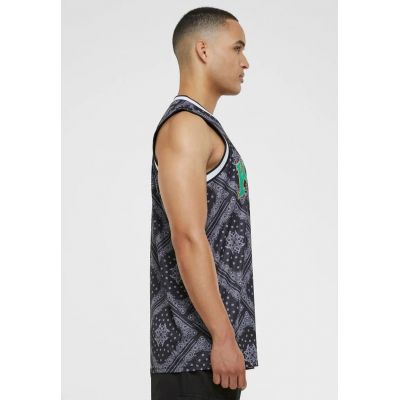 4. Karl Kani Woven Signature Paisley Basketball Tank M 6031440