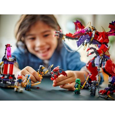 5. LEGO NINJAGO 71832 Chaos Dragon Fangthunder