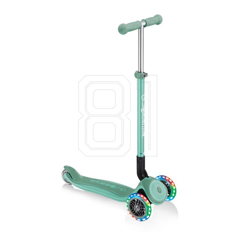 22. Scooter 3 wheels Globber Primo Foldable Plus Lights Jr 439-206