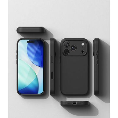 6. Ringke Silicone MagSafe Case for iPhone 18 Pro Max - Black