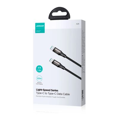 5. Joyroom Light-Speed ​​Series S-A25 USB-C / USB-C cable 100W 1.2m - black