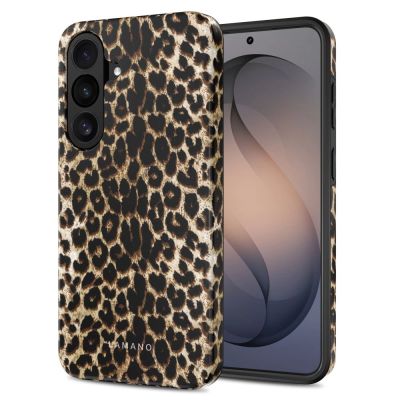4. Tech-Protect Lamano MagSafe Case for Samsung Galaxy S26 FE - Brown-Beige